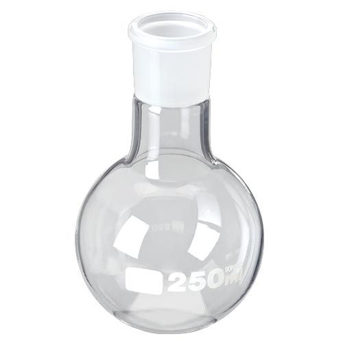 Ballon monocol à fond rond en verre - gamme économique
