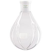 Ballon rodé pour évaporateur, modèle piriforme pour poudre