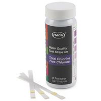 Bandelettes tests HACH® pour chlore libre et total