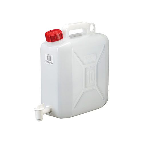 Bidon avec robinet, en PEHD