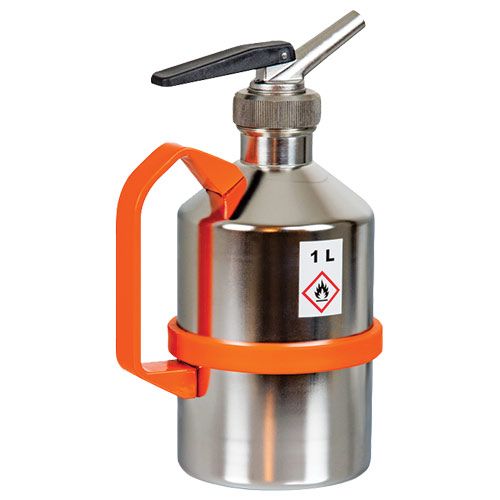 Bidon de sécurité pour produits inflammables TRIONYX®, avec poignée et bec