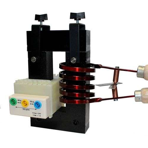 Bobine de 5 spires + noyau transformateur