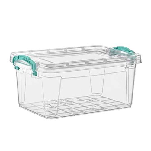 Boîte de rangement en plastique, avec couvercle