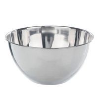 Bol inox 18/10 à fond plat, antimagnétique