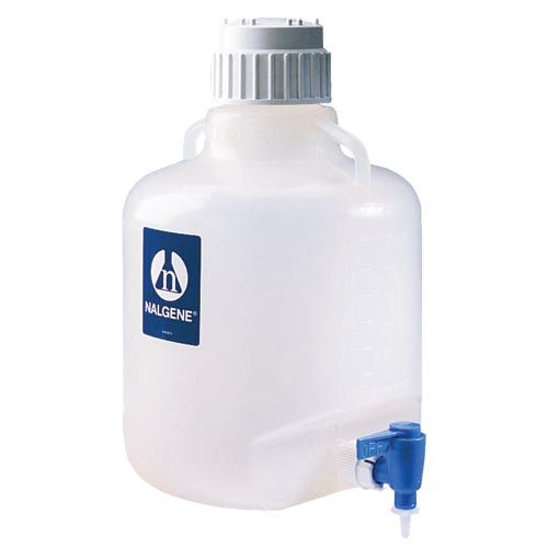 Bonbonne PP à col large Clearboy, NALGENE®, avec robinet et bouchon à vis