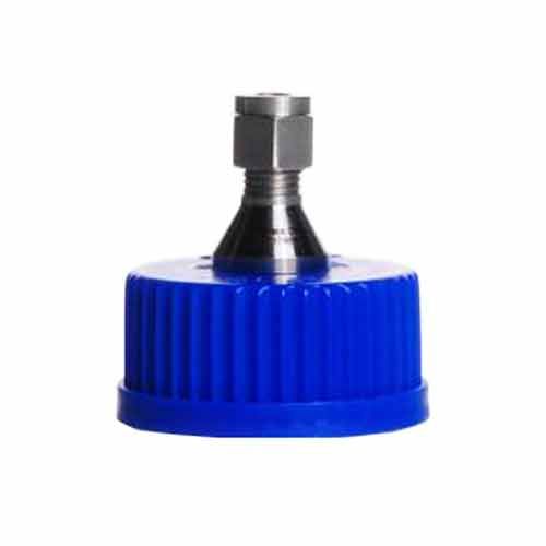 Bouchon à vis en Polypropylène (PP), avec support de sonde thermocouple, DURAN®