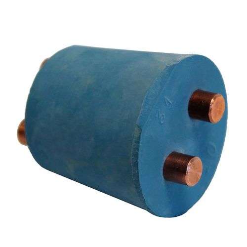 Bouchon avec 2 électrodes Cuivre