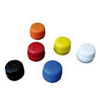 Bouchon couleur en PP, bague 28 mm