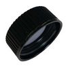Bouchon en bakélite (Capsule) sans bague d'inviolabilité noir av joint butyl-PTFE, pour flacon sirop filetage 28 mm paquet de 100