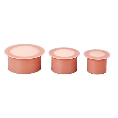Bouchon en silicone Silicosen® type C, à jupe rabattable