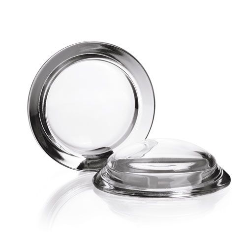 Bride plate en verre borosilicaté non rodée, DURAN®