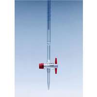 Burette, classe AS, avec clé PTFE