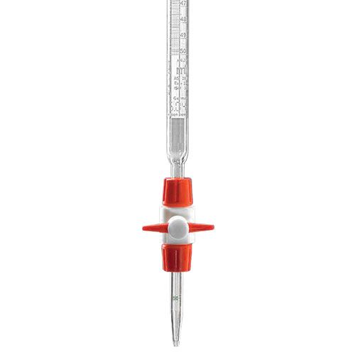 Burette compacte avec robinet en PTFE interchangeable, BLAUBRAND®