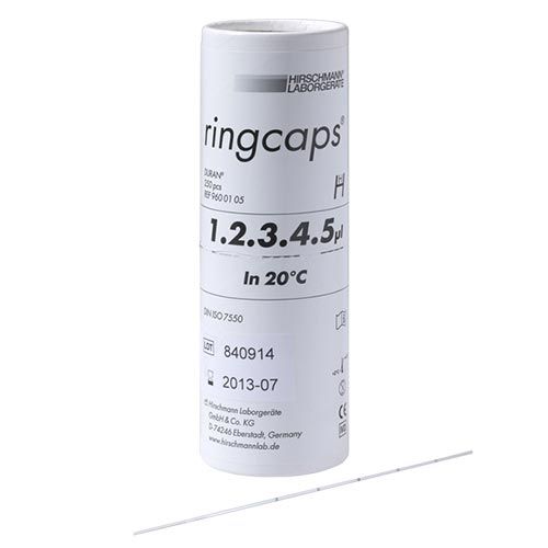 Capillaire à usage unique RINGCAPS®, HIRSCHMANN®