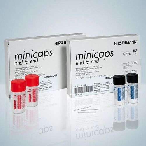 Capillaires minicaps HIRSCHMANN®