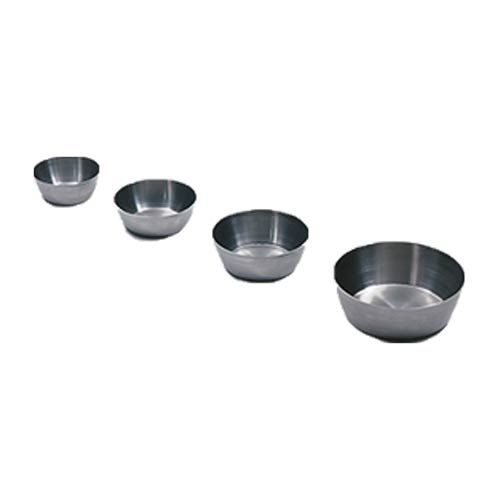 Capsule à fond plat en inox, sans bec, SELECTA®