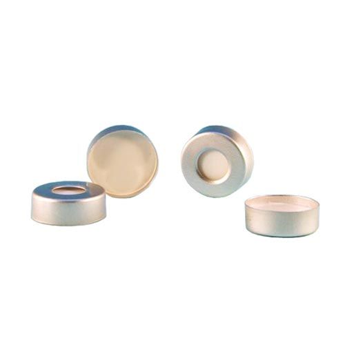 Capsule à sertir PTFE avec septum silicone et joint argent/aluminium 27360-U