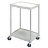 Chariot polyvalent en plastique - 2 plateaux