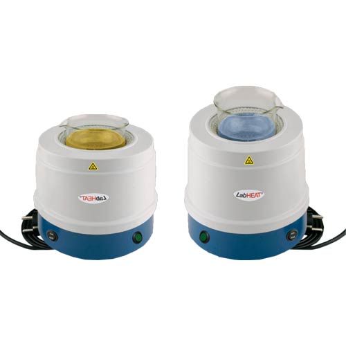 Chauffe-béchers, 2 zones de chauffe, fixable sur trépied et anneau, LABHEAT®