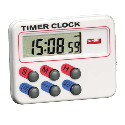 Chronomètre à rebours 24h numérique, LAB-ONLINE®