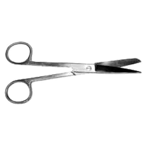 Ciseaux droits, à dissection, en inox, pointue-arrondie, longueur 145 mm, NAHITA®