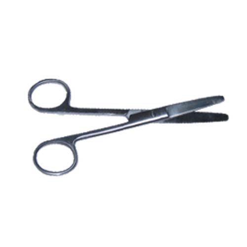 Ciseaux droits, à dissection, en inox, ronde-ronde, longueur 140 mm, NAHITA®