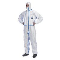 Combinaison TYVEK 600 Classic PLUS blanche, avec chaussettes et capuche, TYVEK®