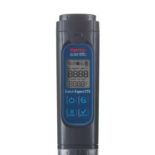 Conductimètre portable étanche Expert CTS, EUTECH®, précision ±2% / ±0.5°C, 17x4.5x3 cm