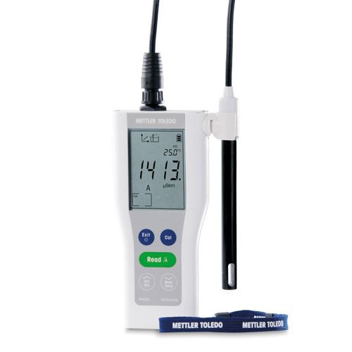 Conductimètre Portable FiveGo F3 Spécial Enseignement, METTLER TOLEDO®, avec électrode