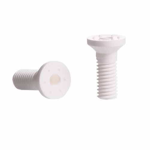 Connecteur de succion, KECK™ blanc pour compléter la partie tubulaire, DURAN®