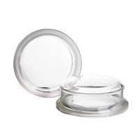 Couvercle à bride brut en verre DURAN® pour réacteur plane