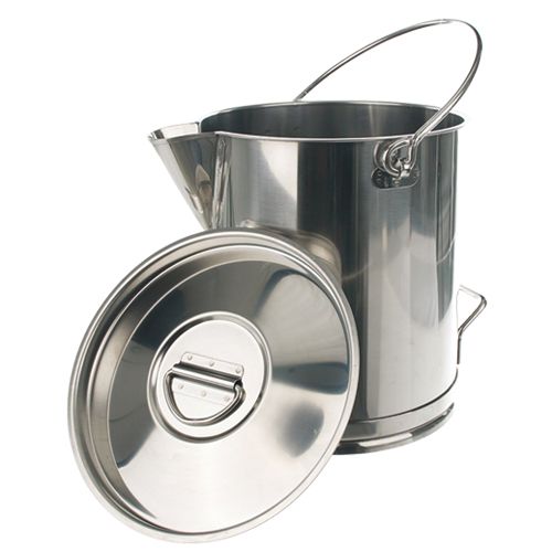 Couvercle inox pour seau en inox, BOCHEM®