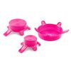 Couvercle rose en silicone DURAN®