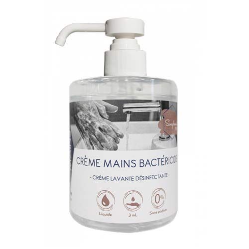 Crème main bactéricide liquide