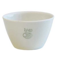 Creuset porcelaine émaillé interne et externe forme basse, sans couvercle