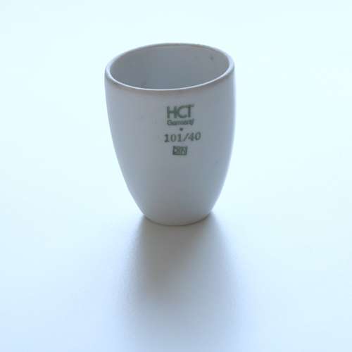 Creuset porcelaine Jipo forme haute, sans couvercle, dia.40 mm, Ht.50 mm, cap. 35 ml, l'unité