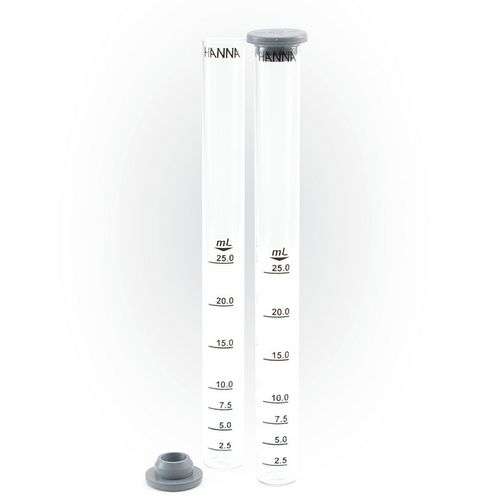 Cylindre gradué en verre 25 mL, hanna®