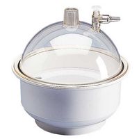 Dessiccateur en polypropylène et polycarbonate avec prise de vide, KARTELL®