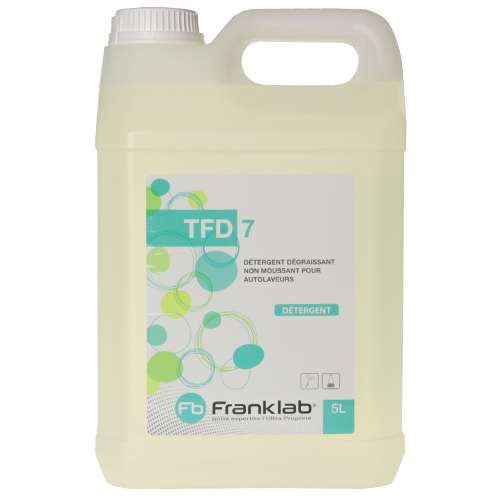 Détergent - dégraissant alcalin TFD 7, FRANKLAB®, pour autolaveur