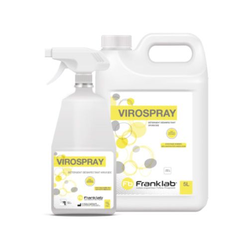 Détergent-désinfectant sporicide VIROSPRAY, FRANKLAB®