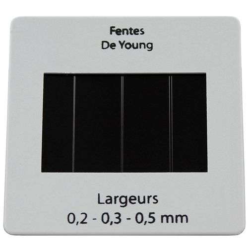 Diapositive fentes de Young 86115009