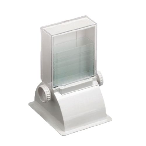 Distributeur de lames pour microscopie, LAB-ONLINE®