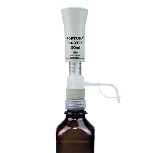Distributeur FORTUNA® POLYFIX®, pour solutions aqueuses et acides faibles