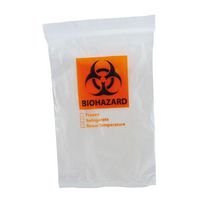 Double sac pour transport d'échantillon Biohazard, LAB-ONLINE®