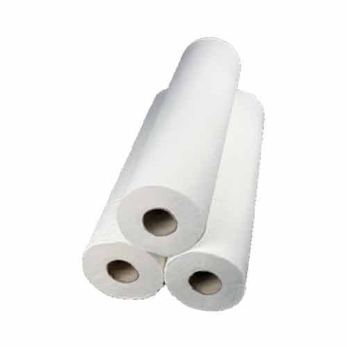 Draps d’examen 100% pure ouate en rouleau blanc