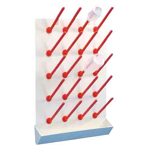 Egouttoir mural en polycarbonate 20 positions