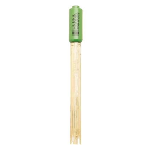 Électrode de rédox à remplissage , simple jonction céramique, capteur platine, corps PEI, 1m