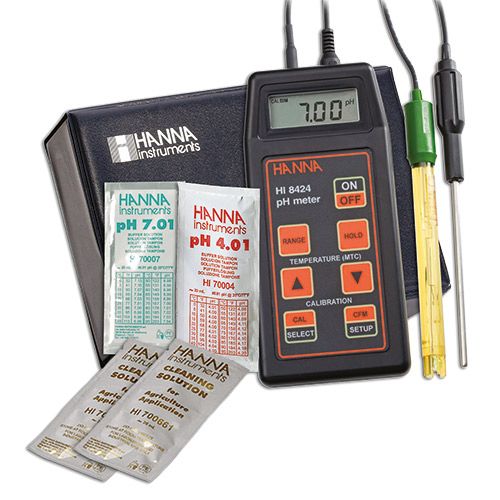 Électrodes pour pHmètre HI8424N, HANNA®