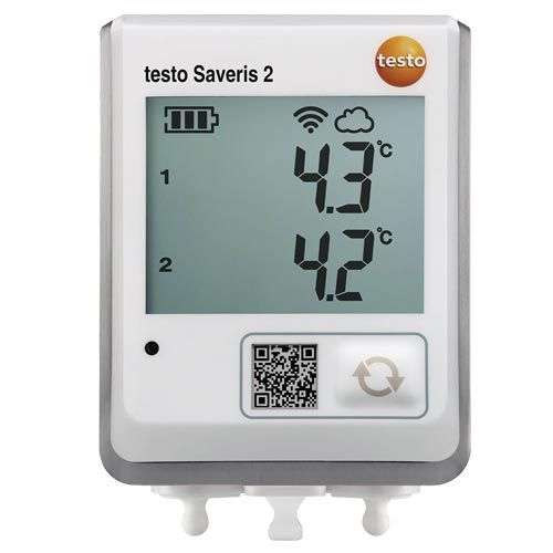 Enregistreur de données WiFi avec 2 entrées pour sondes externes CTN, Saveris 2-T2, TESTO®