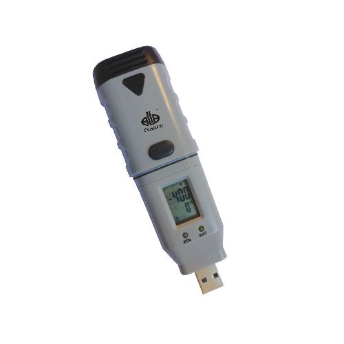 Enregistreur de température, ALLA®, avec indicateurs LED